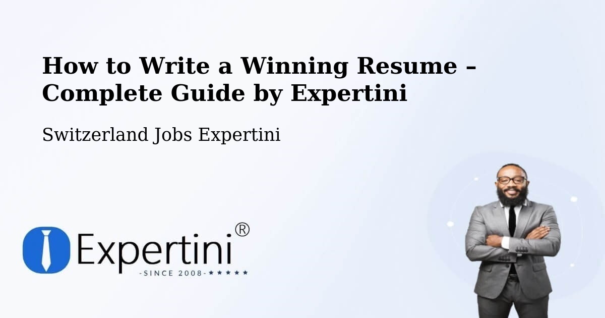 Resume Writing Guide for Job Seekers – Langnau - Langnau, Switzerland Jobs Expertini